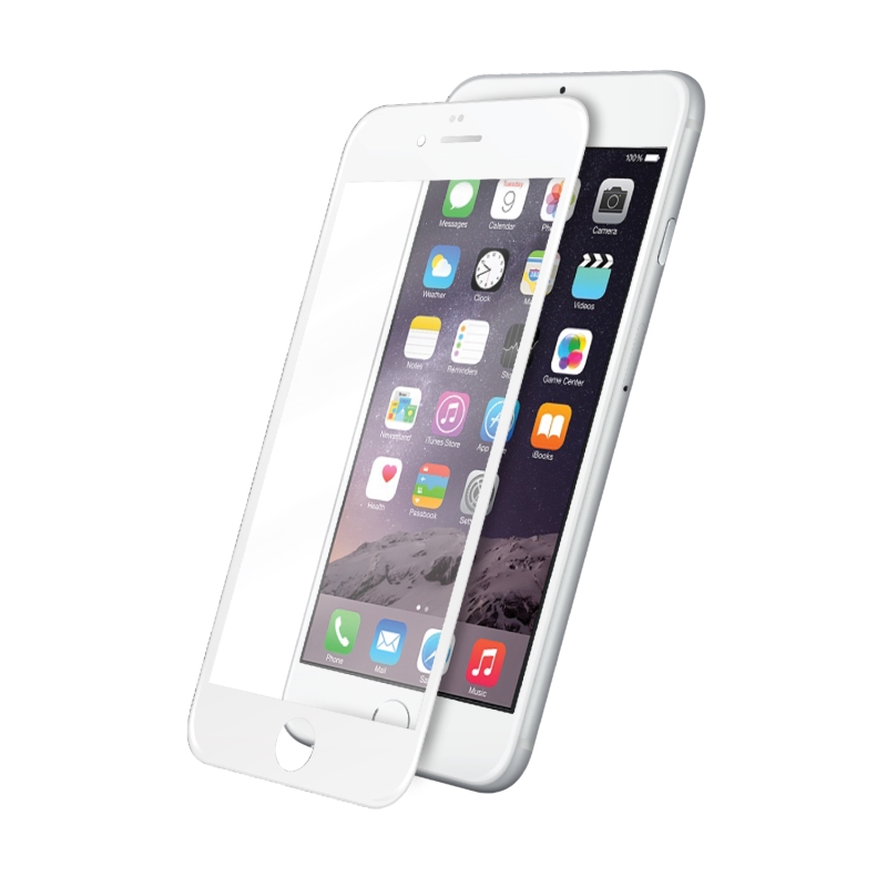 AREA Pellicola protettiva in vetro temperato Area Full Cover per iPhone 7 bianco